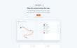 The adventures.run landing page — a route planner for hikers and trail runners